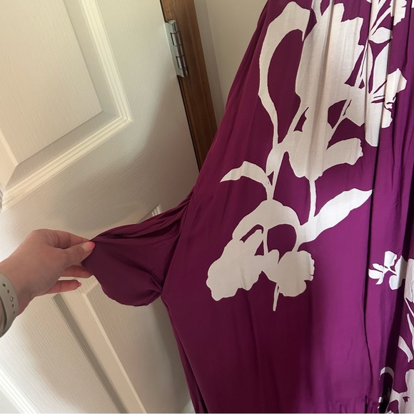 BNWOT Anthropologie off the shoulder maxi dress - Picture 6 of 10